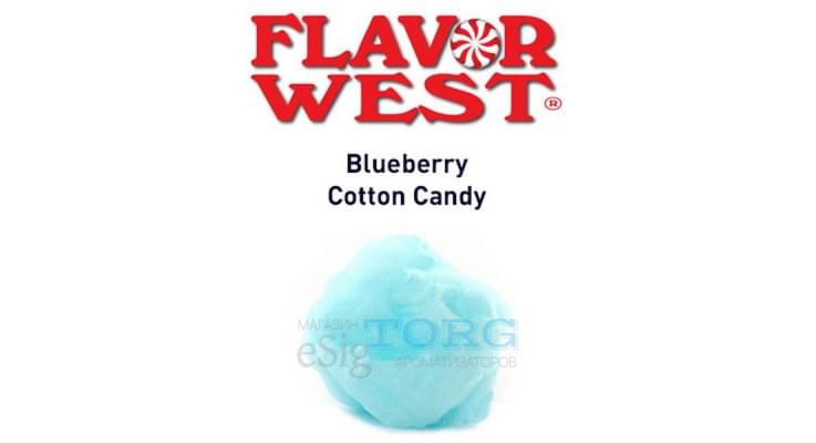 Изображение Ароматизатор Flavor West Blueberry Cotton Candy Ароматизатор Flavor West Blueberry Cotton Candy